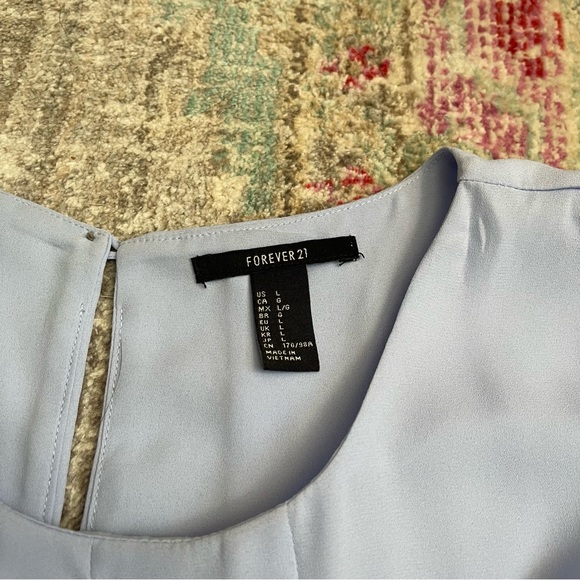 Forever 21 Blue Tank Top - Picture 7 of 7